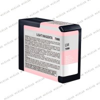 Cartouche compatible Epson T5806 (C13T580600) - Light Magenta - 80ml